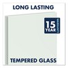 Quartet Desktop Magnetic Glass Dry-Erase Panel, 23" x 17", White GDP1723W